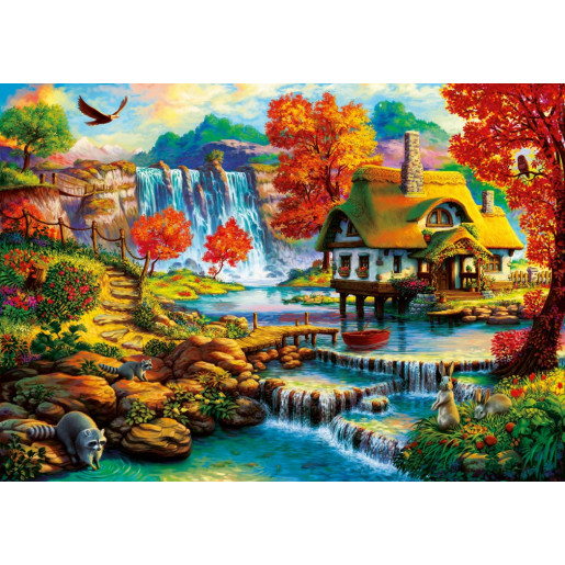 COUNTRY HOUSE BY THE WATER FALL