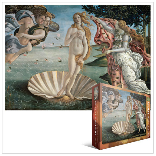 BOTTICELLI - EL NACIMIENTO DE VENUS