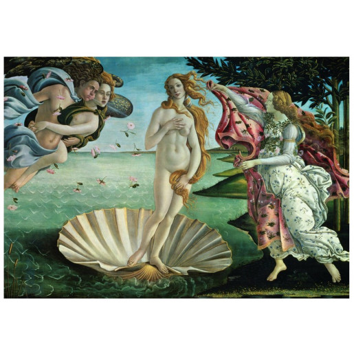 BOTTICELLI - EL NACIMIENTO DE VENUS