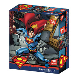 PUZZLE LENTICULAR DC COMICS SUPERMAN