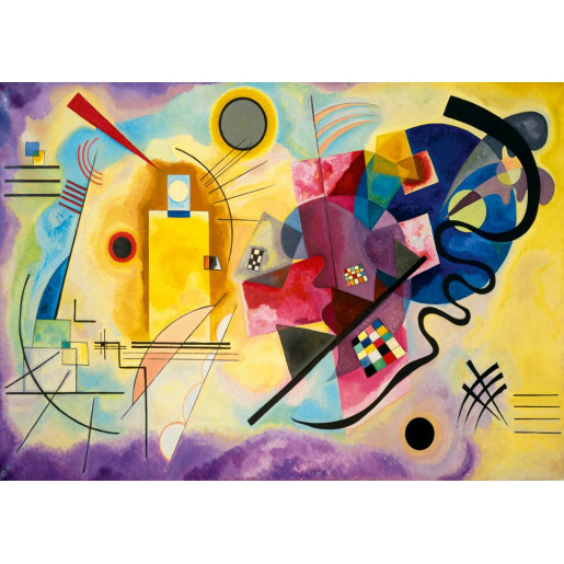KANDINSKY - AMARILLO, ROJO, AZUL