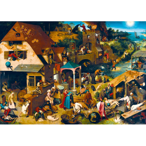 BRUEGEL EL VIEJO, PROVERBIOS HOLANDESES