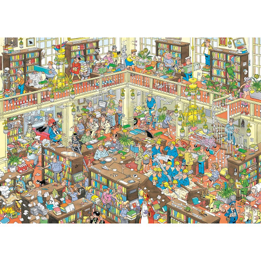 JAN VAN HAASTEREN, THE LIBRARY