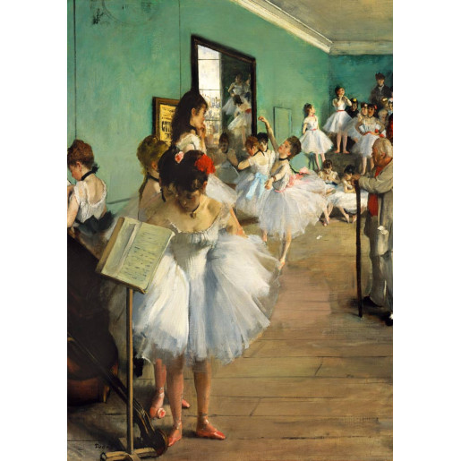 DEGAS, LA CLASE DE BAILE