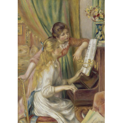 AUGUSTE RENOIR, LAS NIÑAS AL PIANO