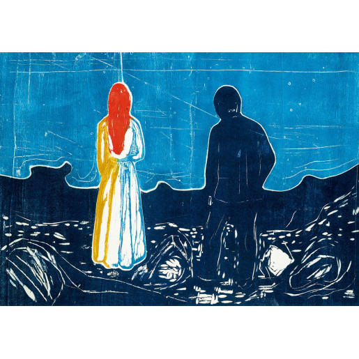 EDVARD MUNCH, DOS PERSONAS: LOS SOLITARIOS