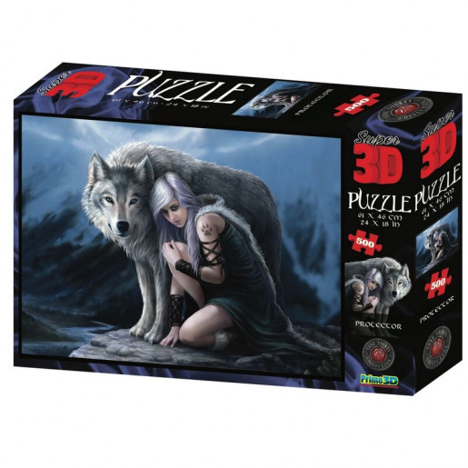 PUZZLE LENTICULAR PROTECTOR, ANNE STOKES
