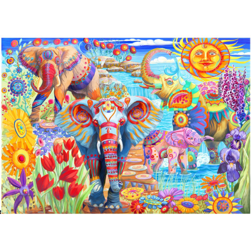 ELEFANTES EN EL JARDIN