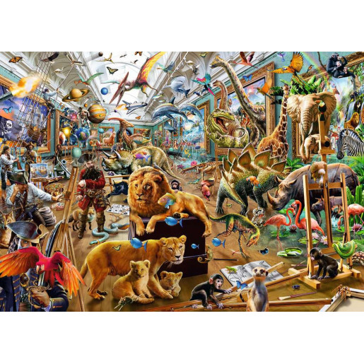 CAOS EN LA GALERIA