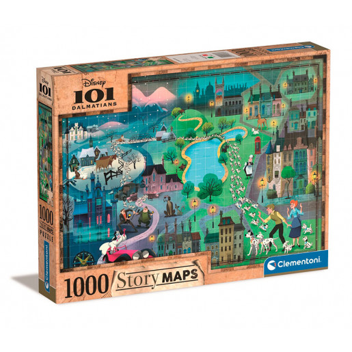 DISNEY MAPS 101 DALMATAS