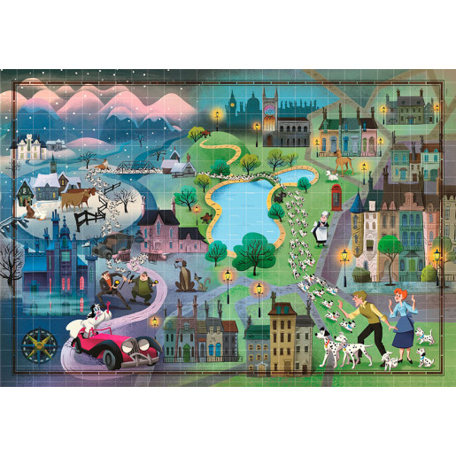 DISNEY MAPS 101 DALMATAS