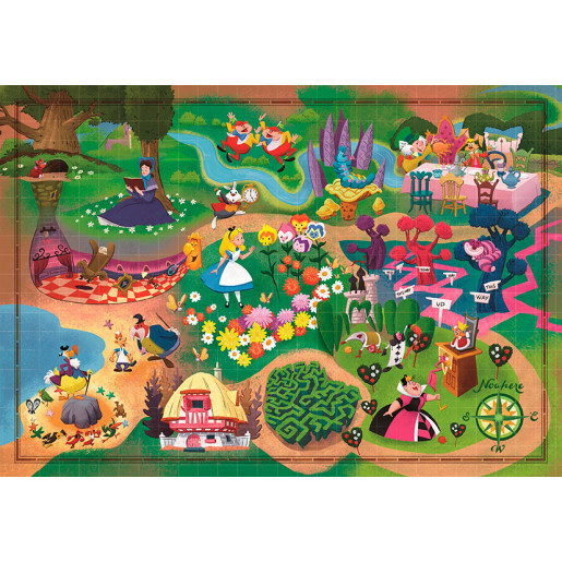 DISNEY MAPS ALICIA