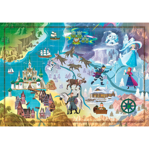 DISNEY MAPS FROZEN