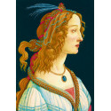 SANDRO BOTTICELLI - RETRATO IDEALIZADO DE UNA DAMA