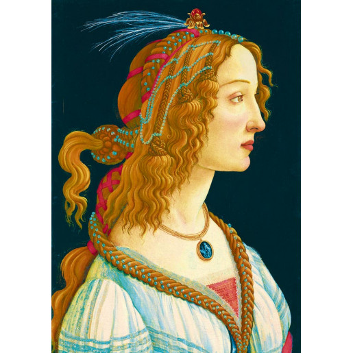 SANDRO BOTTICELLI - RETRATO IDEALIZADO DE UNA DAMA