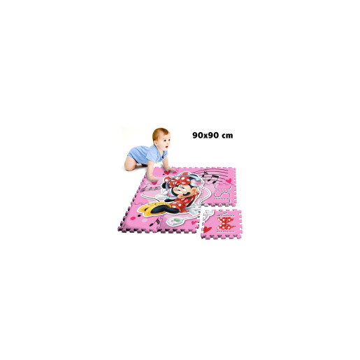 MINNIE ALFOMBRA PUZZLE GOMA