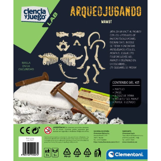 ARQUEO JUEGO MAMUT FLUOR