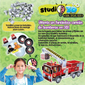 JUEGO CREA STUDIO 3D BOMBEROS