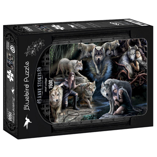 ANNE STOKES, COLLAGE DE LOBOS