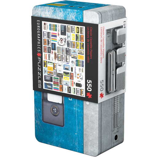 CASSETTE PLAYER, CAJA DE LATA