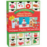 PUZZLE CALENDARIO DE ADVIENTO, DULCE NAVIDAD