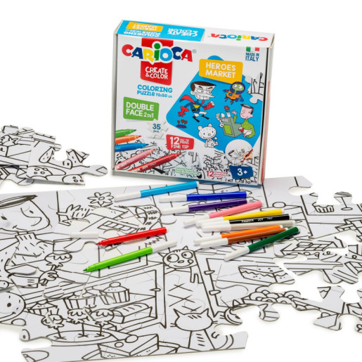 CARIOCA-COLORING PUZZLE