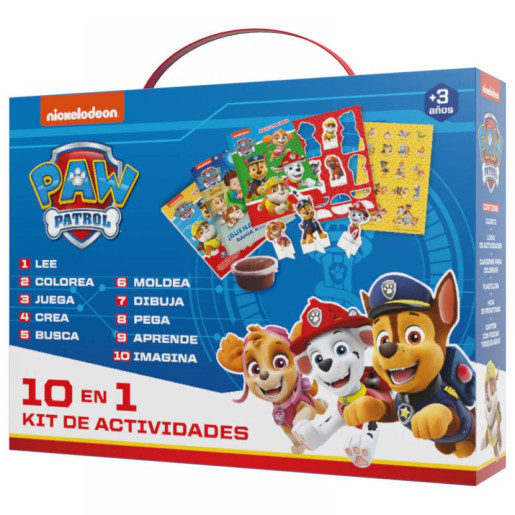 PLAYTIME MALETIN 10 EN 1 PAW PATROL