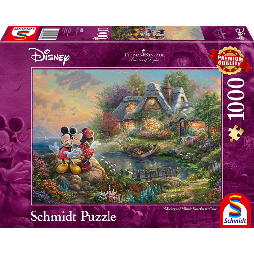THOMAS KINKADE, AMORES MICKEY Y MINNIE