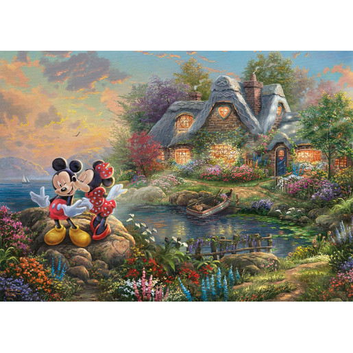 THOMAS KINKADE, AMORES MICKEY Y MINNIE
