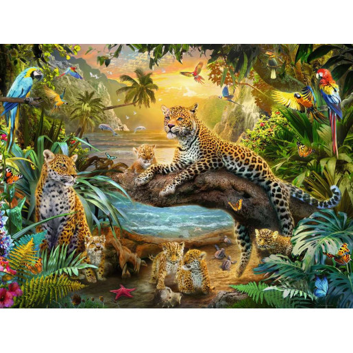 LEOPARDOS EN LA SELVA