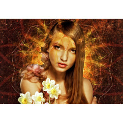 LA MUJER FLOR