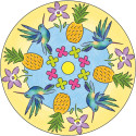 MANDALA PARA PINTAR CON PLANTILLA