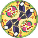 MANDALA PARA PINTAR CON PLANTILLA