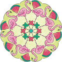 MANDALA PARA PINTAR CON PLANTILLA