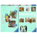 CACHORROS DE ANIMALES, 3 PUZZLES + MEMORIA