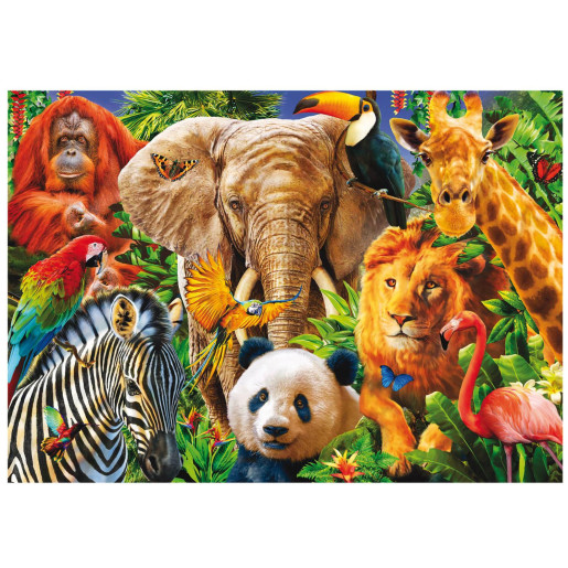 COLLAGE DE ANIMALES SALVAJES