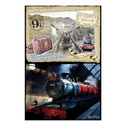 PUZZLE PARA RASCAR HOGWARTS EXPRESS