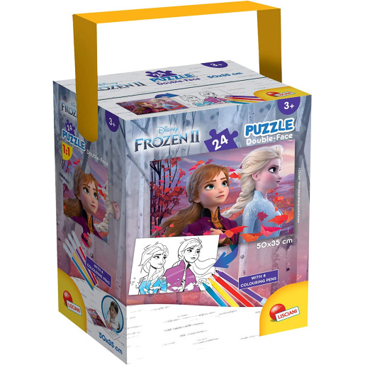 LISCIANI  DISNEY 24 PZS. PARA PINTAR FROZEN