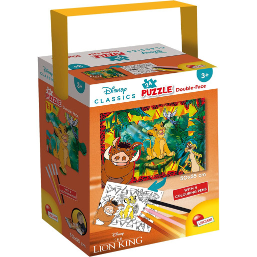 LISCIANI  DISNEY 24 PZS. PARA PINTAR SIMBA