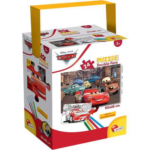 LISCIANI  DISNEY 24 PZS. PARA PINTAR CARS