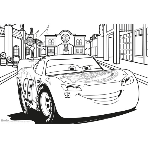 LISCIANI  DISNEY 24 PZS. PARA PINTAR CARS