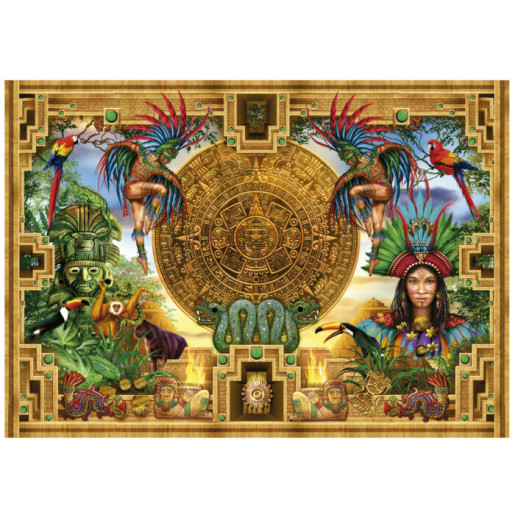 MONTAJE AZTECA MAYA