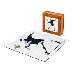 TIRADOR DE FLORES, BANKSY