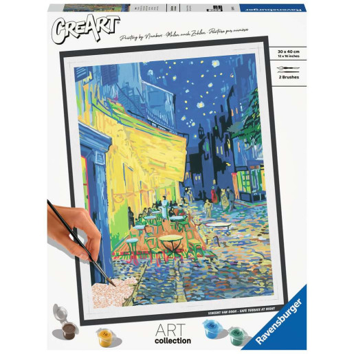 VAN GOGH, LA TERRAZA DEL CAFE POR LA NOCHE
