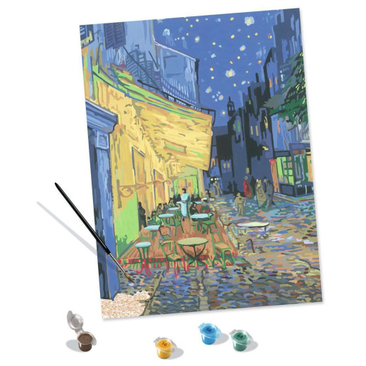 VAN GOGH, LA TERRAZA DEL CAFE POR LA NOCHE