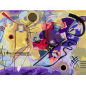KANDINSKY, AMARILLO, ROJO, AZUL