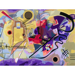 KANDINSKY, AMARILLO, ROJO, AZUL