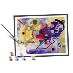 KANDINSKY, AMARILLO, ROJO, AZUL
