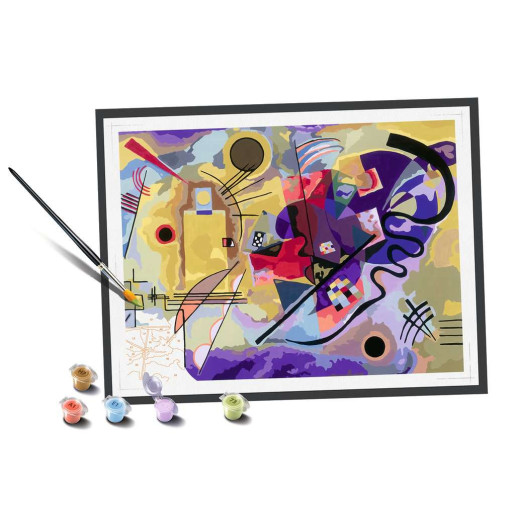 KANDINSKY, AMARILLO, ROJO, AZUL