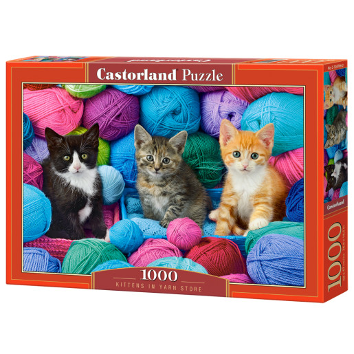 GATITOS EN LA TIENDA DE LANA